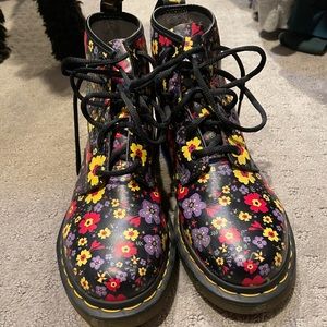 Floral Dr. Martens